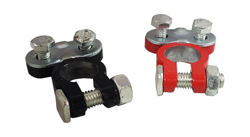 Alfa Electric Клеми за акумулатор, црвена + црна 008363