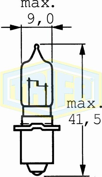 Trifa Сијалица 12V 15W HS2 PX13.5s 00412