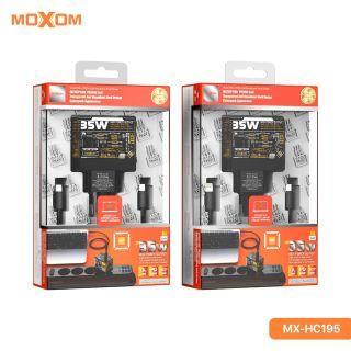 MOXOM Полнач MX-HC195 35W Со Type-C Кон Type-C Кабел