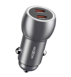 MOXOM Автомобилски Адаптер MX-VC45 Dual PD 30W/30W