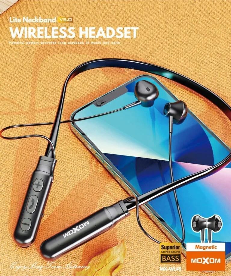 MOXOM Безжични Слушалки MX-WL45