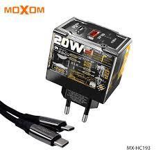 MOXOM Полнач MX-HC193 20W Со Type-C Кон Type-C Кабел
