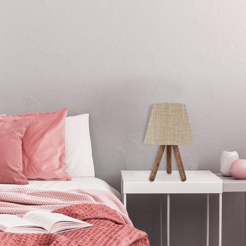 Столна ламба Opviq AYD-1261, кремаста