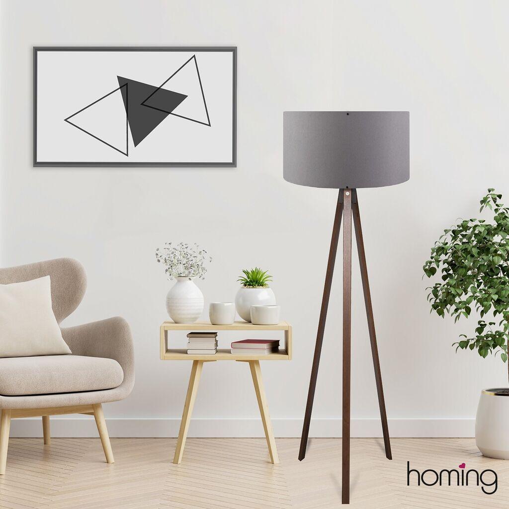 Opviq Подна ламба AYD - 2223, светло сива