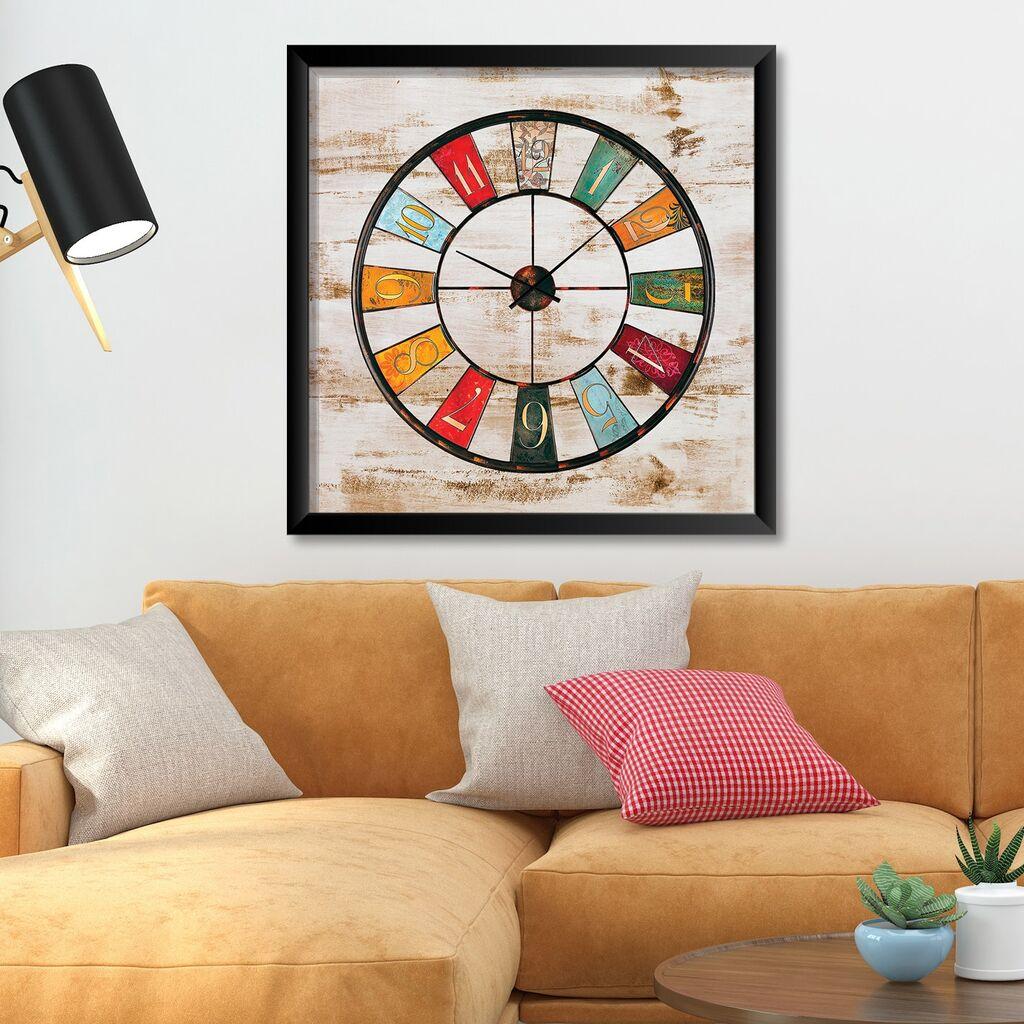 Wallity декоративен dzиден часовник STMDF14, 45x45 см