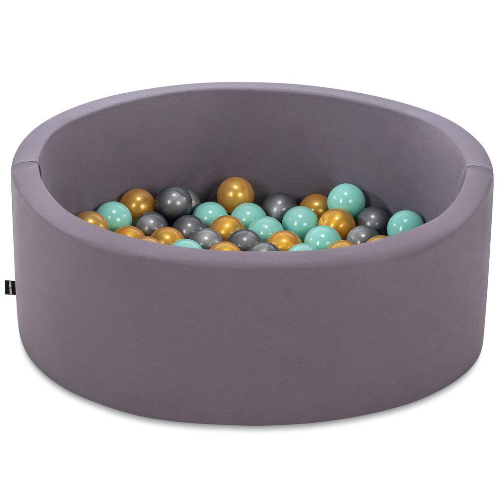 Аберто Дизајн Базен со топки за деца Pops v1, виолетов