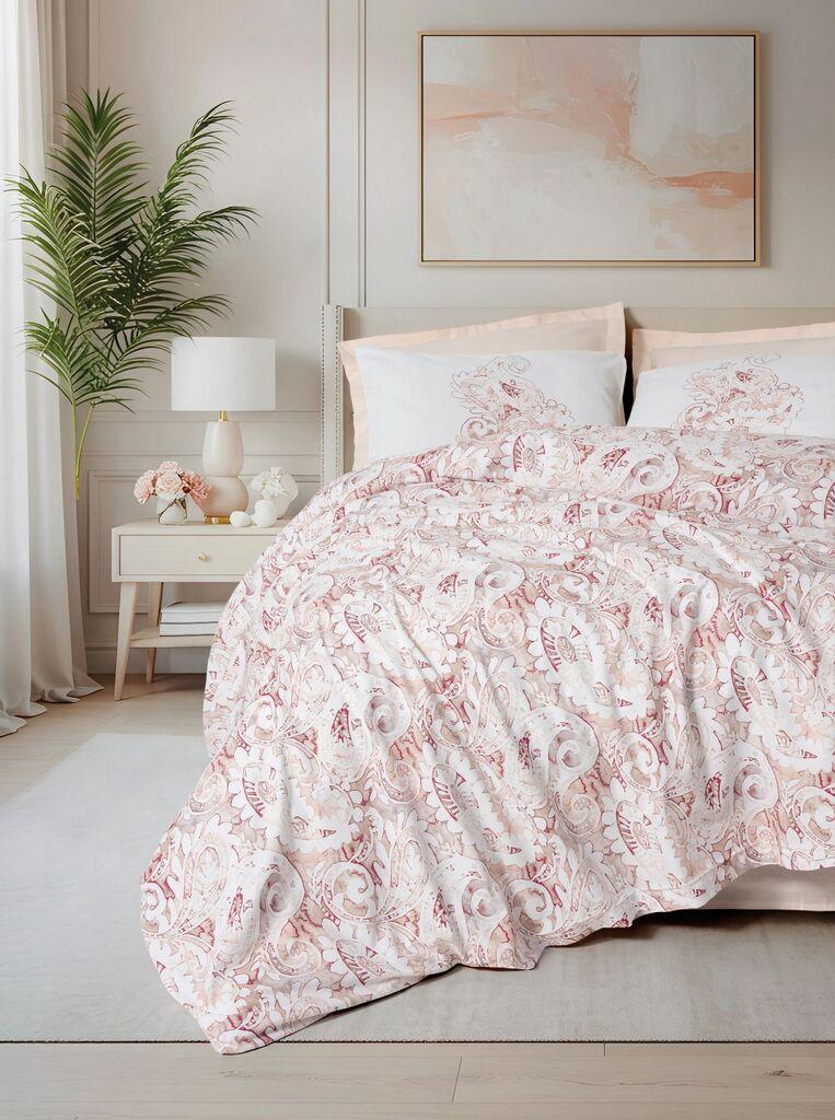 Комплет постелнина L'essentiel Maison Serava, 200x220 cm, беж-розова