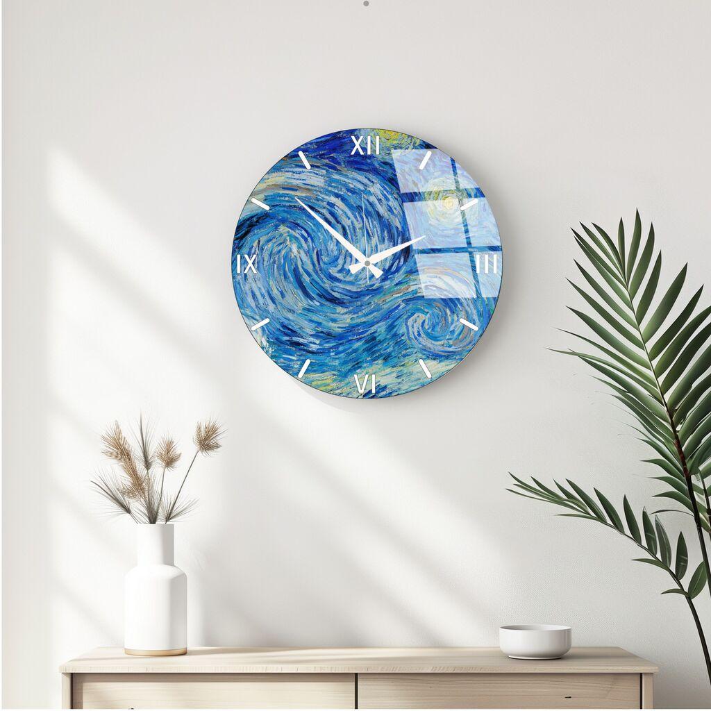 Wallity декоративен dzиден часовник Huhu352, 40x40 см