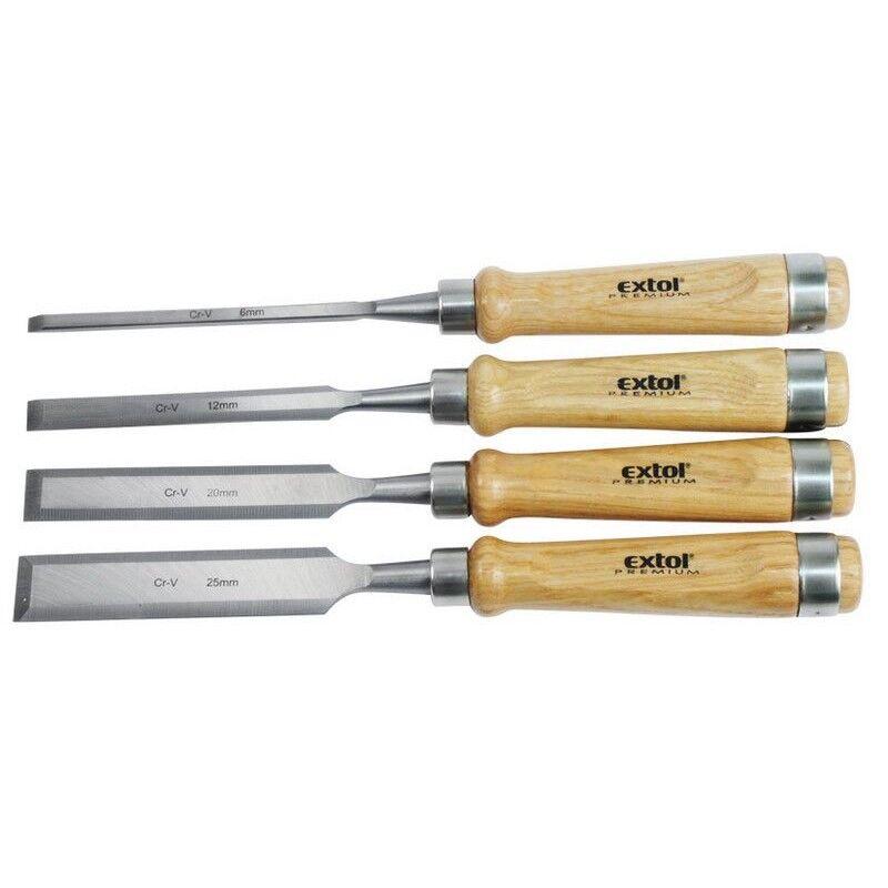 Alfa Electric Сет од 4 длета за дрво CrV  8812420