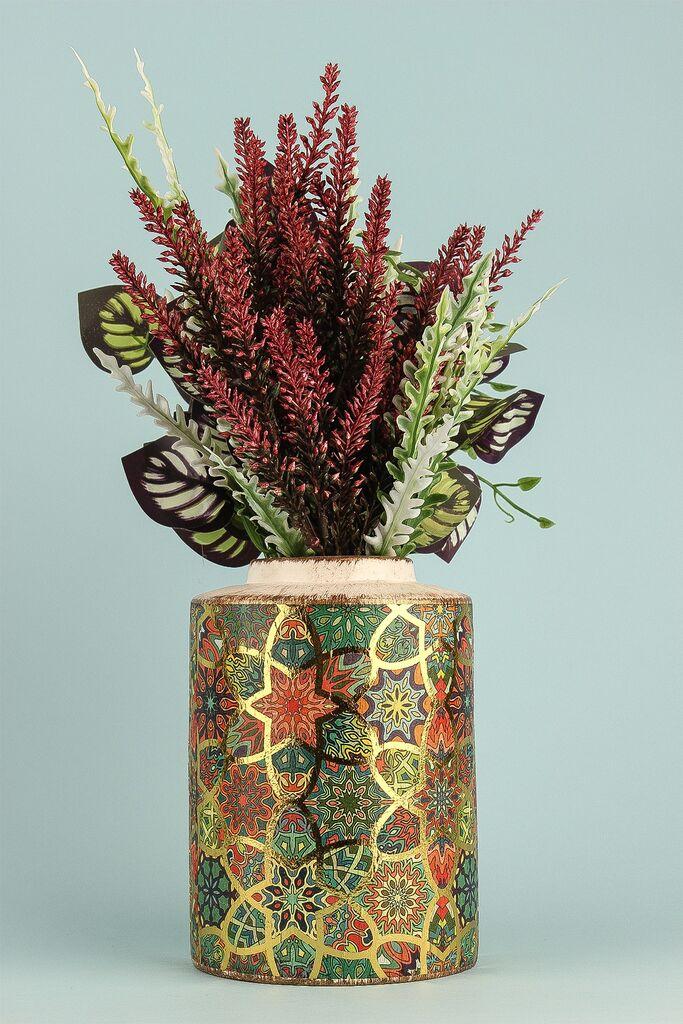 Декоративна саксија Aberto Design YL731, шарена