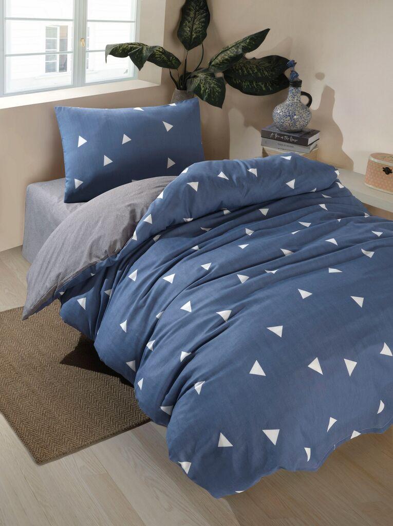 Комплет постелнина L'essentiel Maison Геометриски, 160x240 cm, Teget