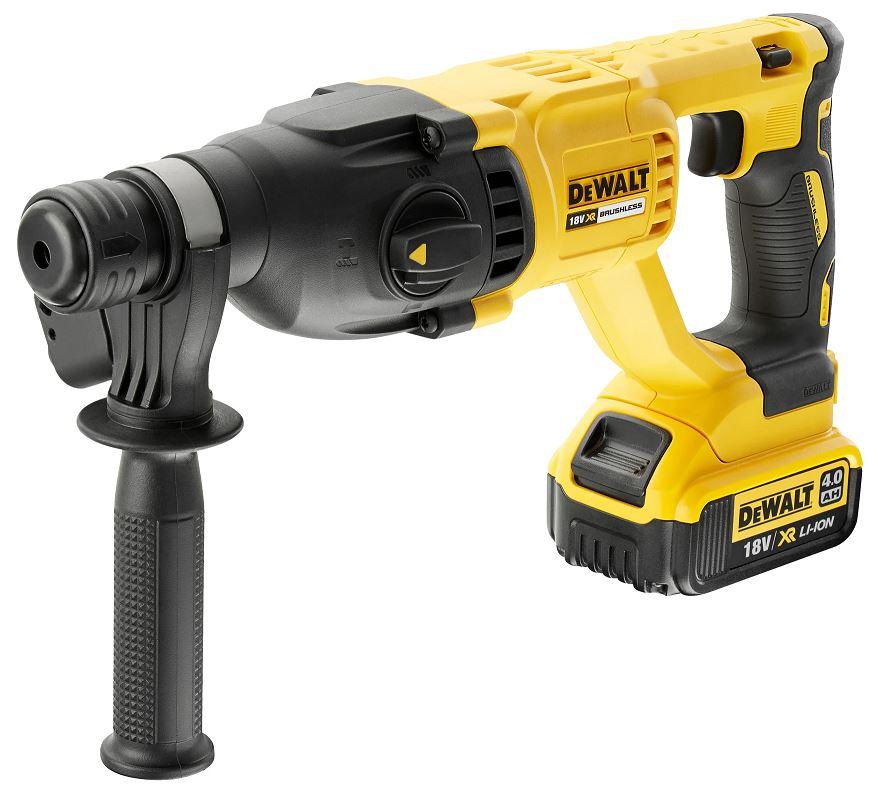 DeWALT Акумулаторски комбиниран чекан SDS-PLUS 18V 4Ah TSTAK DEV  DCH133M1-QW