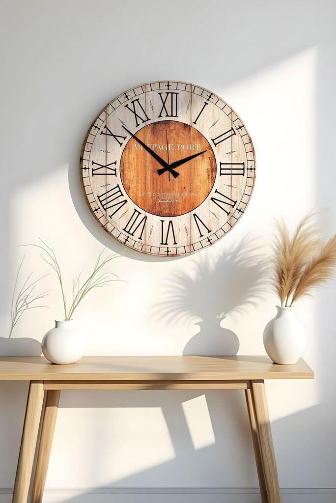 Wallity декоративен dzиден часовник Huhuas00032, 50x50 см