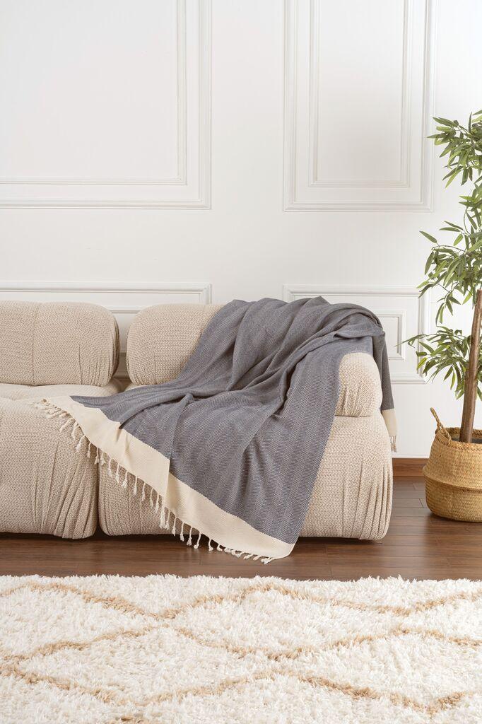 Прекривка L'essentiel Maison Baliksirti, 150x200 cm, индиго