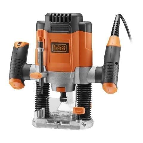 BLACK+DECKER Глодалка-фреза 1200W 6mm, 6.35mm, 8mm BD  KW1200E-QS