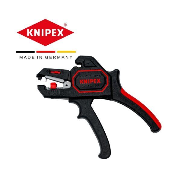 KNIPEX Автоматска бланкерица за кабел 180мм 0.2-6мм² Knipex  12-62-180