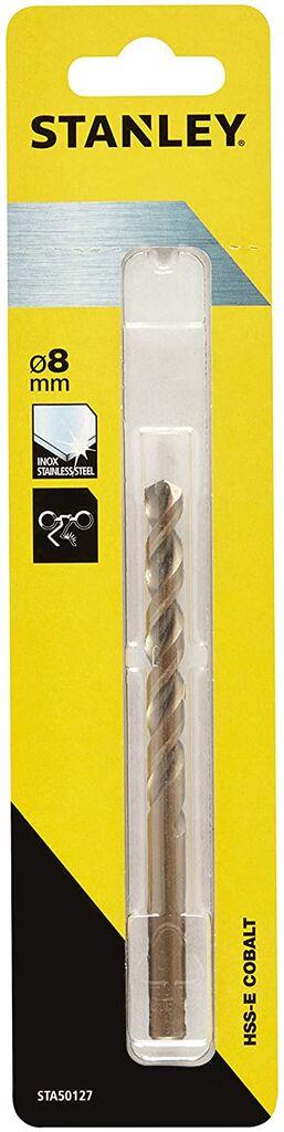STANLEY Бургија за метал и инокс HSS-E 8мм COBALT STANLEY  STA50127-QZ
