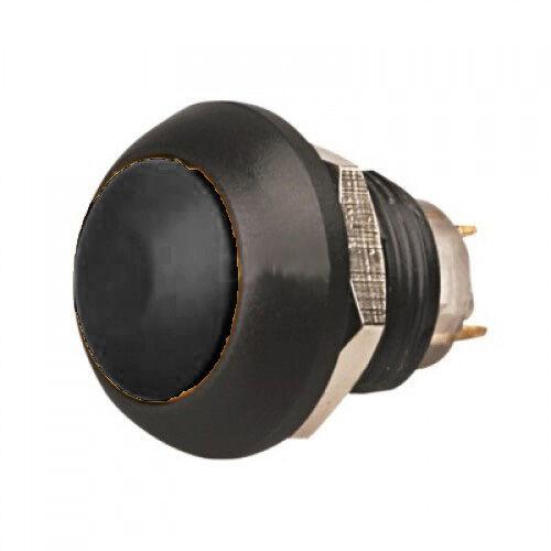 Alfa Electric Тастер Ф12мм црно-црн 184  TS-41