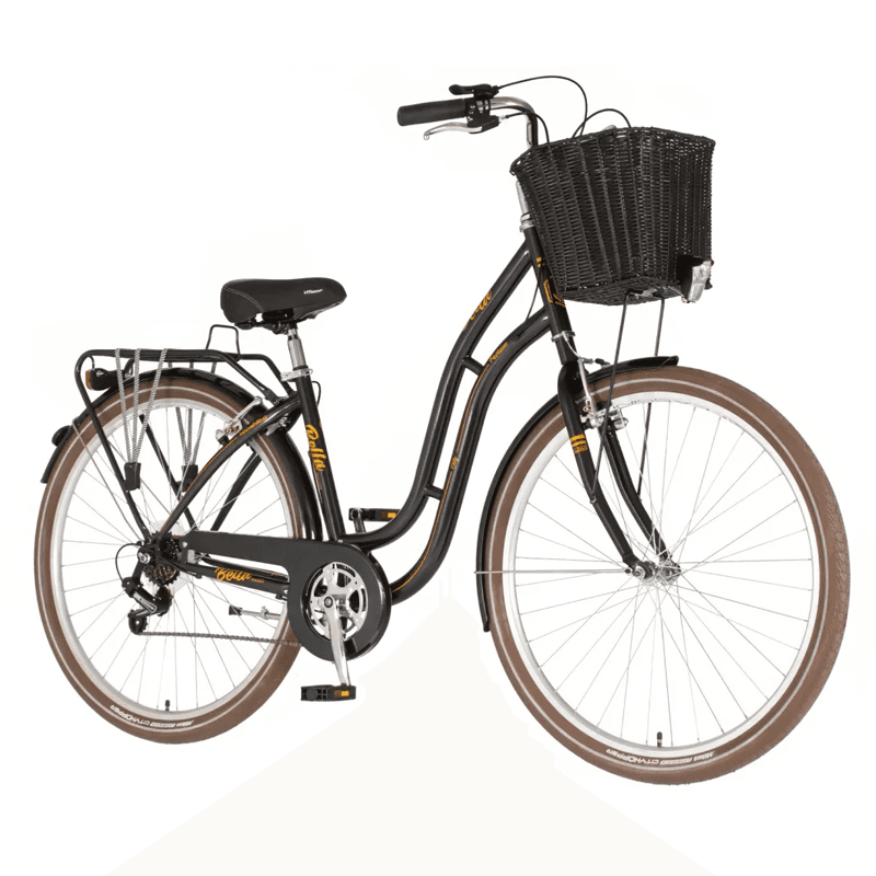 Visitor Bella 28" Градски велосипед (златно-црн)