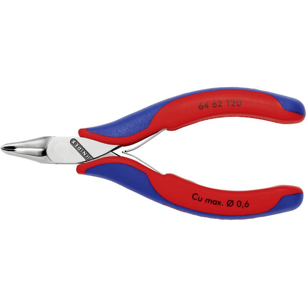 KNIPEX Клешта секачка за електроника закривен врв 120мм Knipex  64-62-120