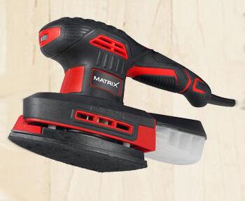 Matrix Вибрациска брусилка 250W 2во1  MTJ-MS-250-2in1
