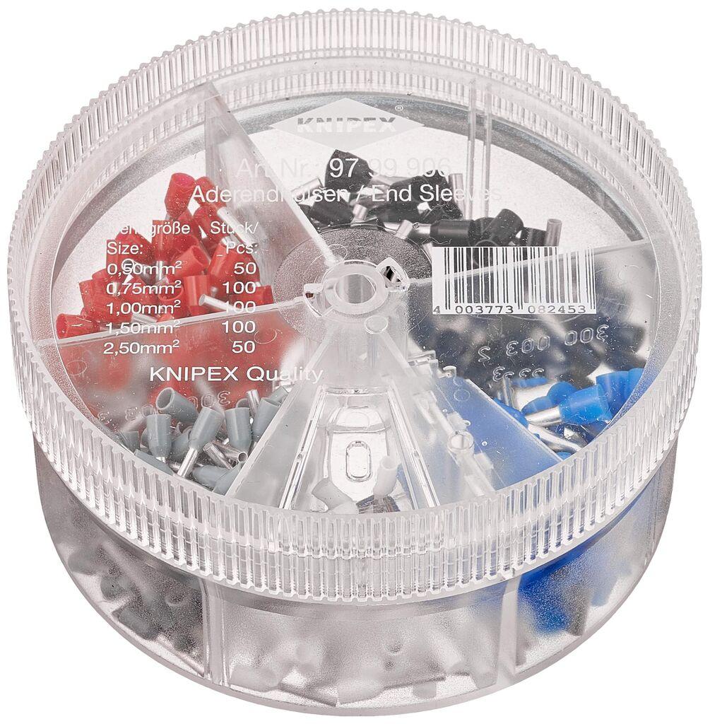 KNIPEX Комплет изолирани кабел папучи 4-6-10-16мм² Knipex  97-99-907