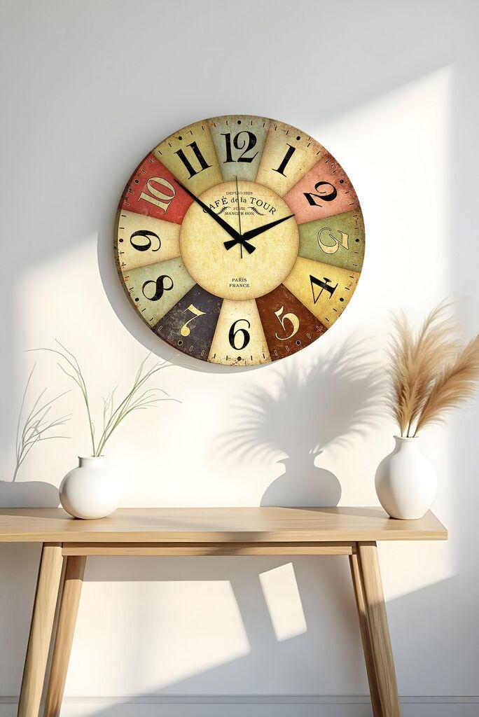 Wallity декоративен dzиден часовник Huhuas00028, 50x50 см