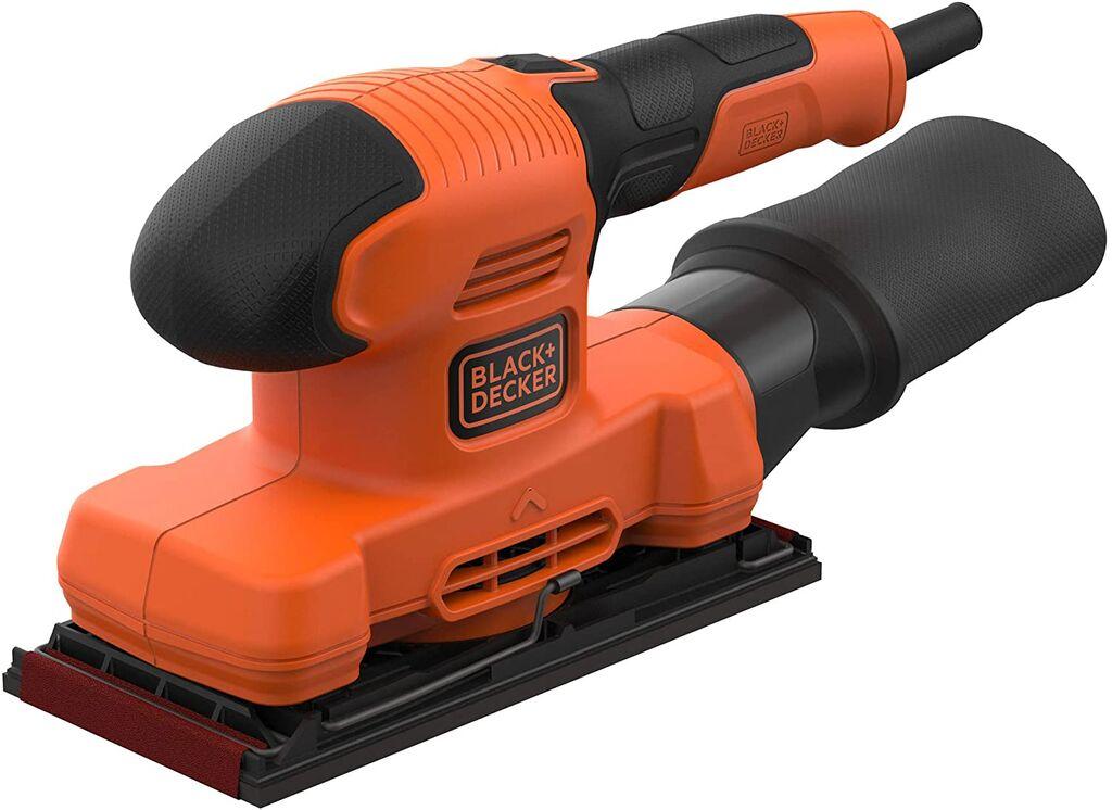 BLACK+DECKER Вибрациска брусилка со електроника 150W 92x230мм BD  BEX220-QS