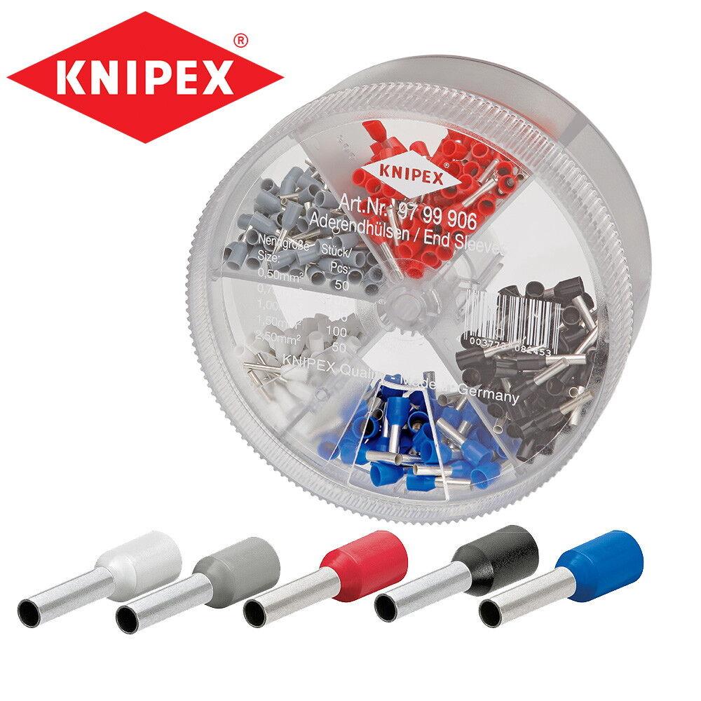 KNIPEX Комплет изолирани кабел папучи 0.5-0.75-1-1.5-2.5мм² Knipex  97-99-906