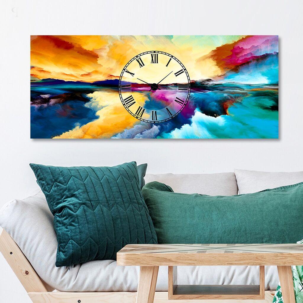 Wallity dzиден часовник ST1027048810, 50x120 см, шарен