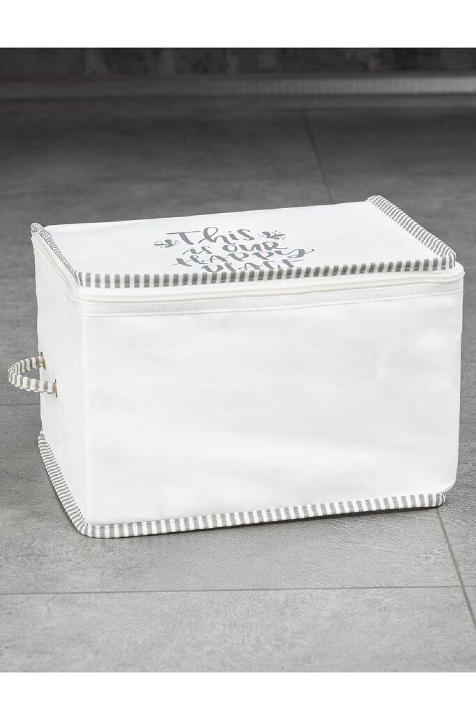 Кошница за складирање Aberto Design ALS-04201, бела