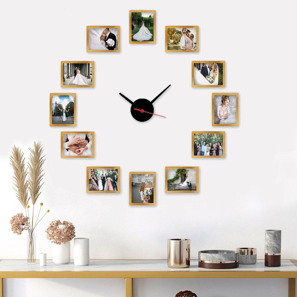 Wallity dzиден часовник ACS03, 50x50 см, шарен