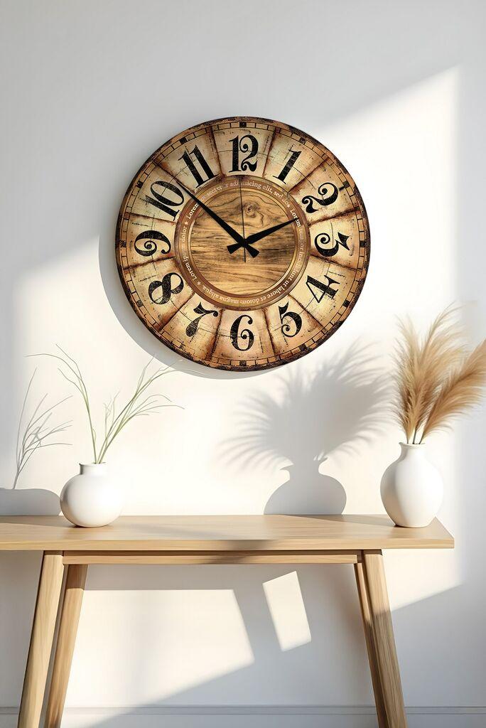 Wallity декоративен dzиден часовник Huhuas00001, 50x50 см