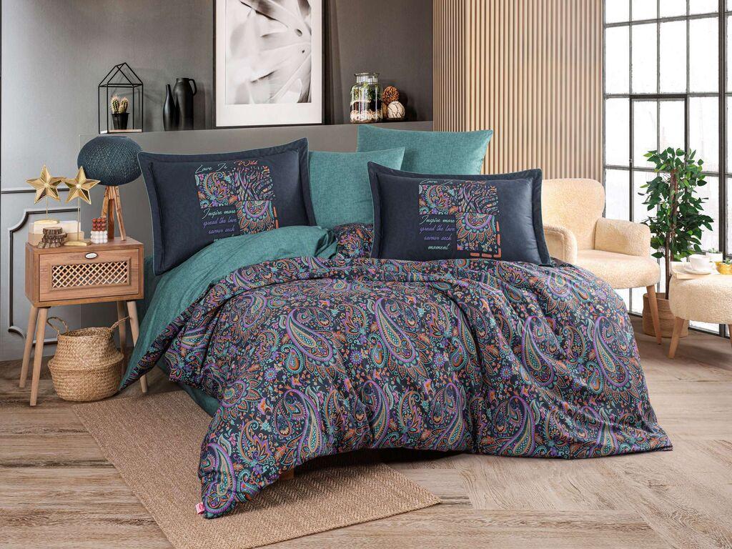 Комплет постелнина L'essentiel Maison Clementina, 200x220 cm, Шарена