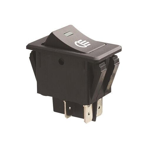 Alfa Electric Прекинувач 35A, 12V DC, 4 контакти DPST+SS  PR-87