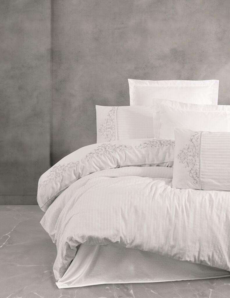 Комплет постелнина L'essentiel Maison Genny, 240x260 cm, Бела