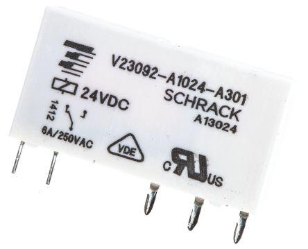 Schrack Реле 24V DC 1xNC+NO SNP0302  V23092-A1024-A301