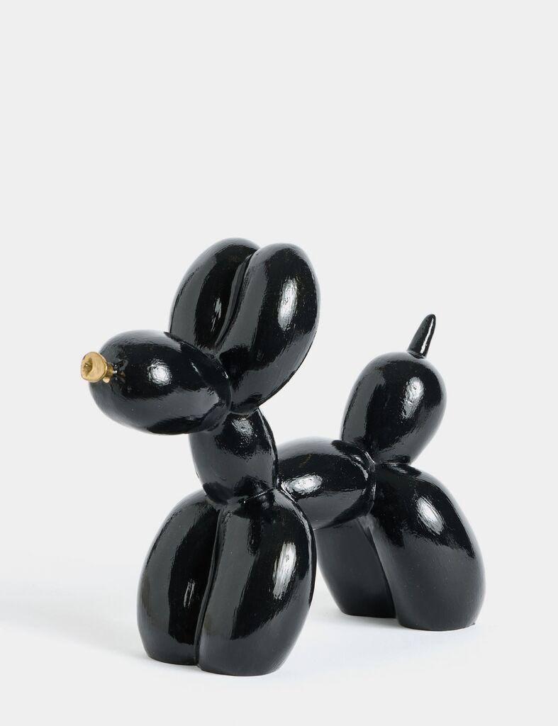 Аберто Дизајн Декоративна фигура Куче, 8x17x20 см, црна