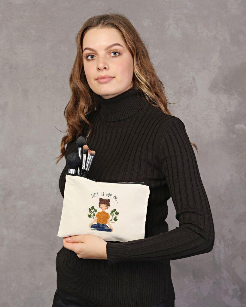 Тоалетна торба MyValice 732, кремаста