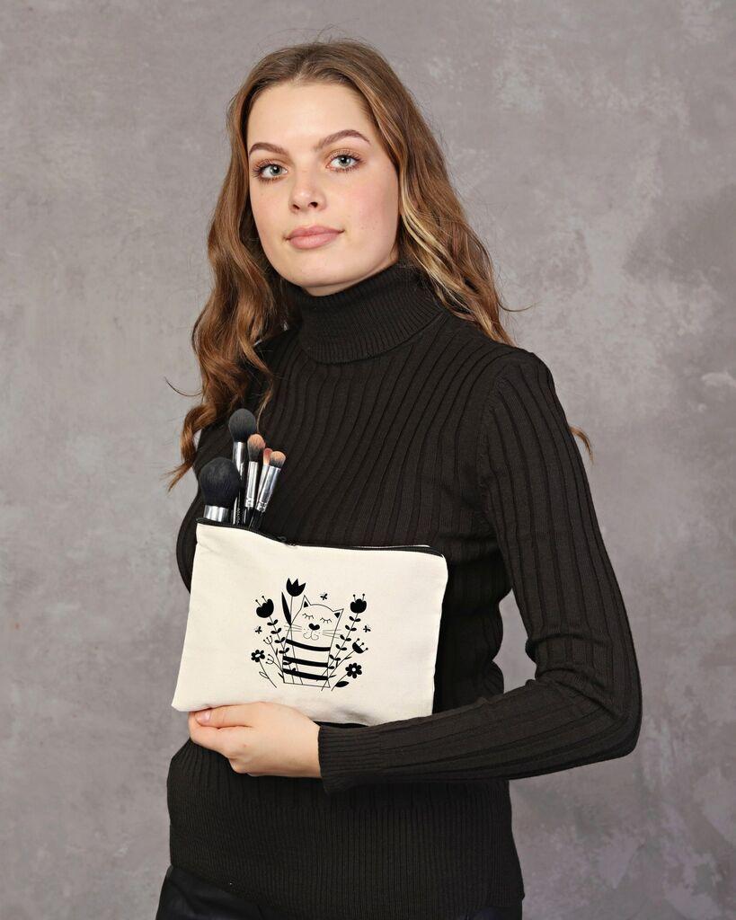 Тоалетна торба MyValice 664, кремаста