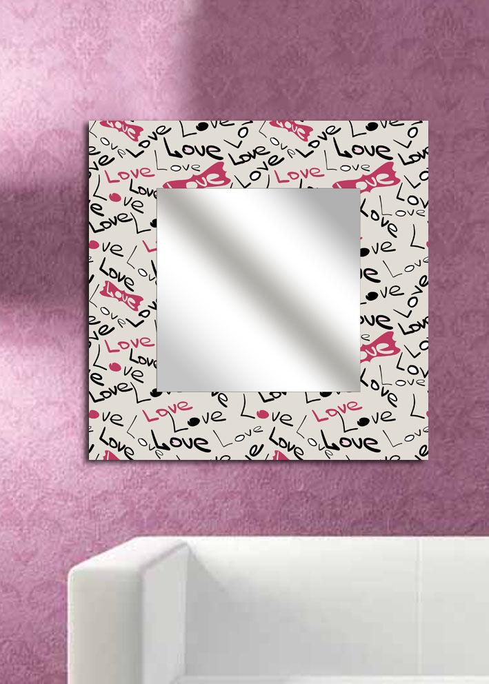 Огледало Wallity MA-28, 50x50 см, во боја