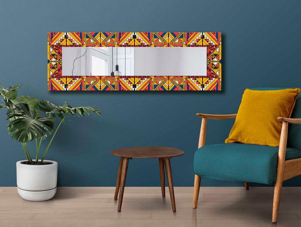 Огледало за dzид 40120NISMA-002, 40x120 см, шарено