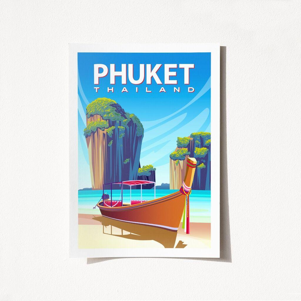 Постер Wallity Phuket-2024, 50x70 см