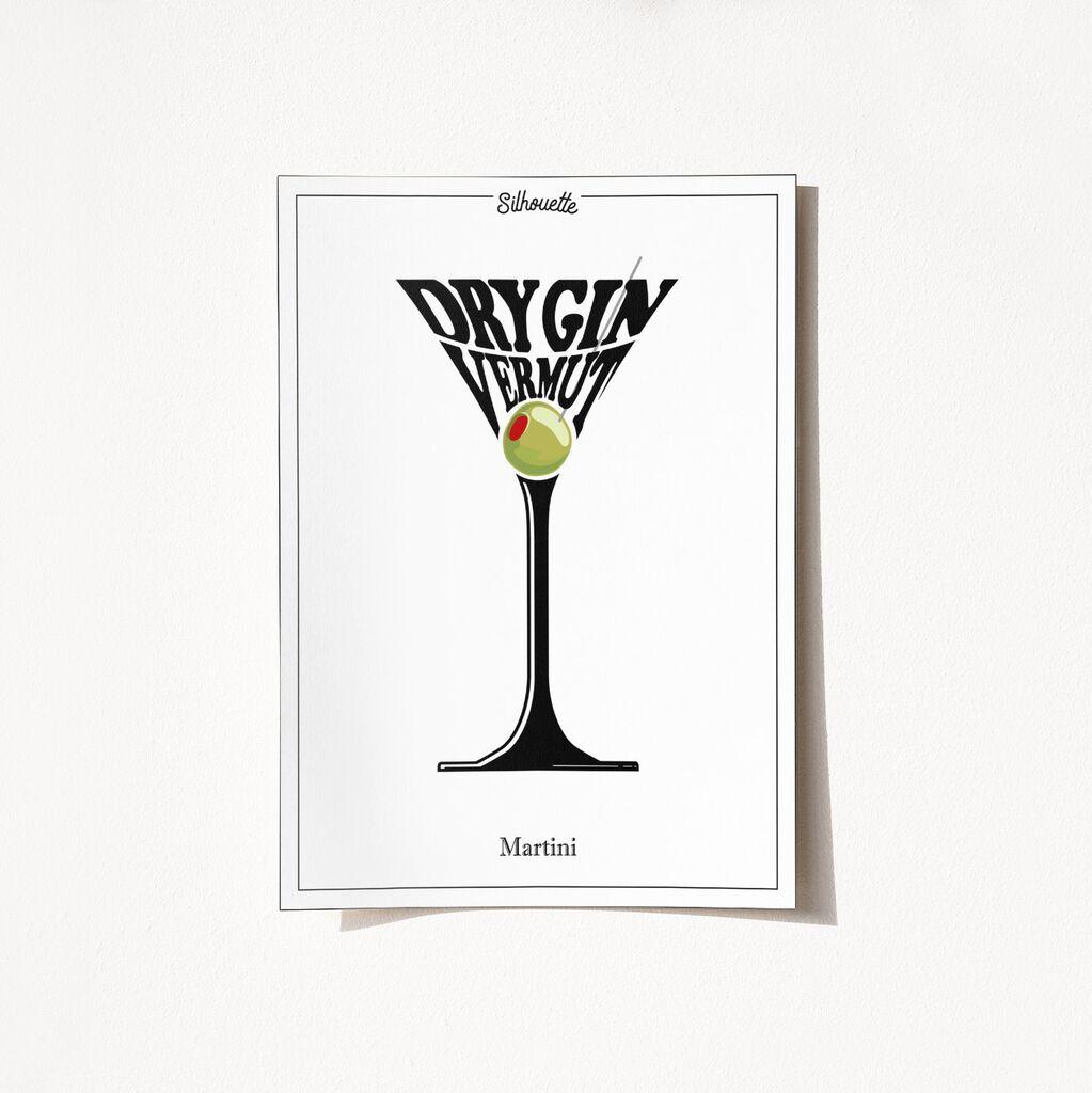 Wallity Poster Martini-2046, 29,7x42 см