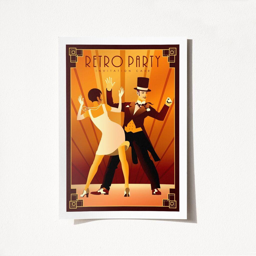 Постер „Волити" „Танц"-1986, 21x29,7 см