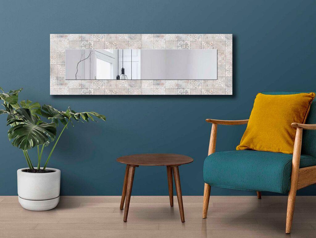 Огледало за dzид 40120NISMA-012, 40x120 см, шарено