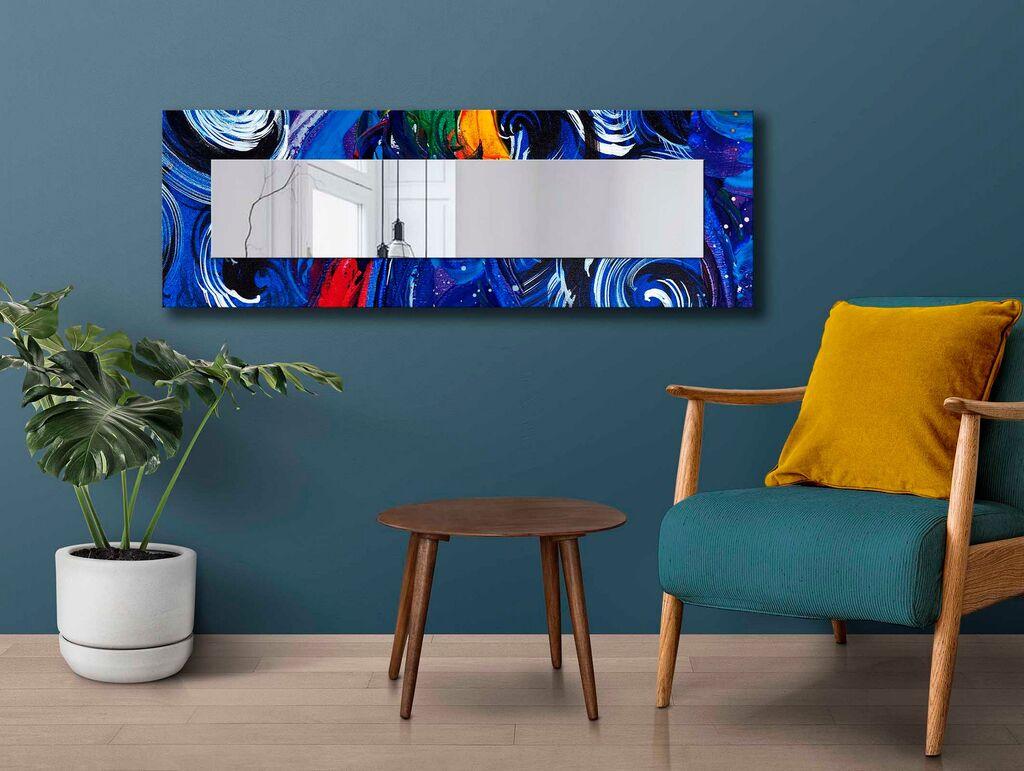 Огледало за dzид 40120NISMA-023, 40x120 см, шарено