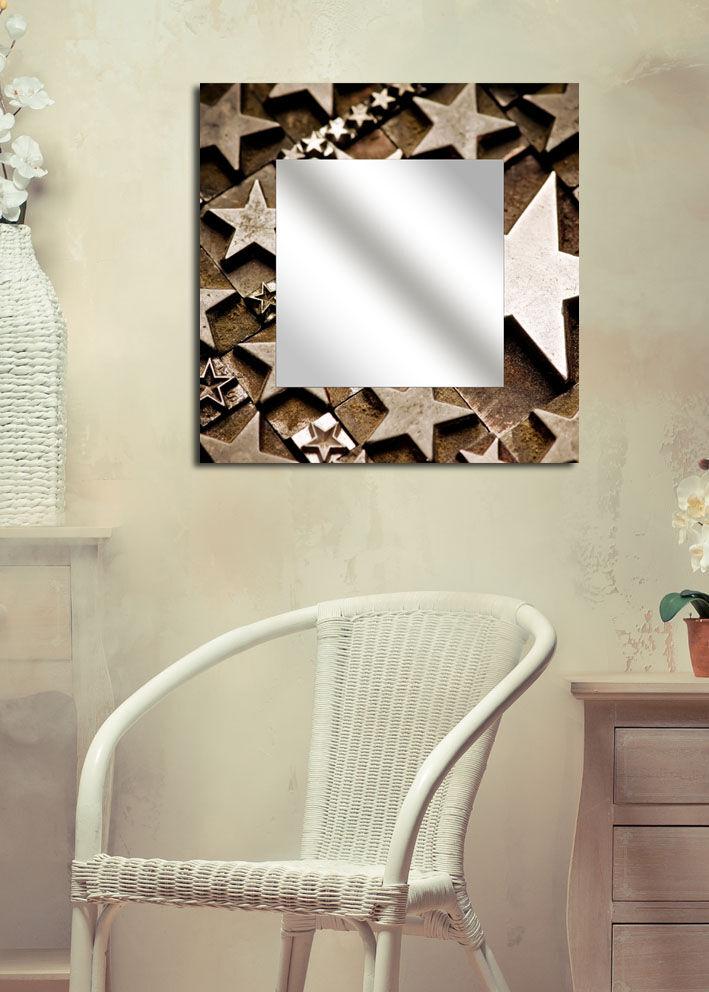 Огледало Wallity MA-21, 50x50 см, во боја