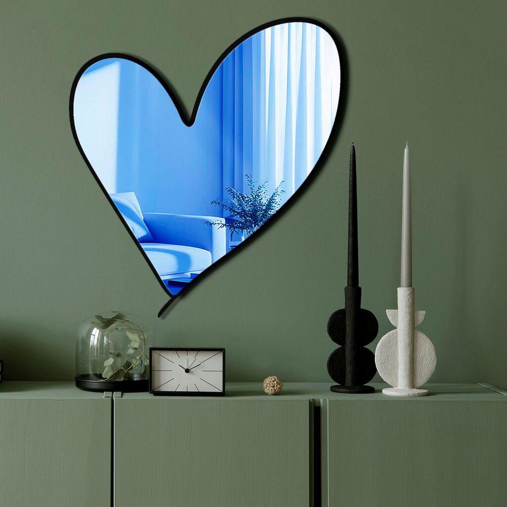 Огледало за dzид Ozgl517, 43x48 см, сино