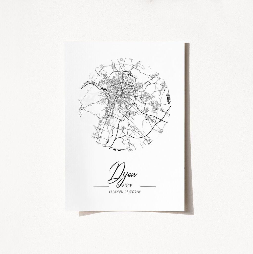 Постер „Волити" Франција, Дижон-2078, 21x29,7 см